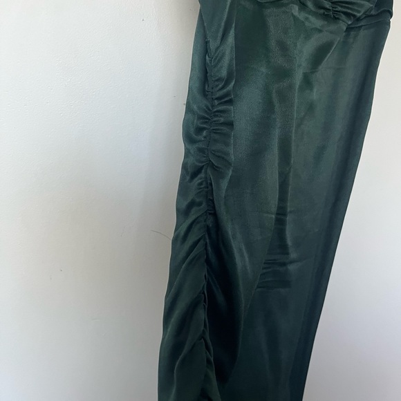 ZARA GREEN COCKTAIL DRESS - Picture 2 of 3